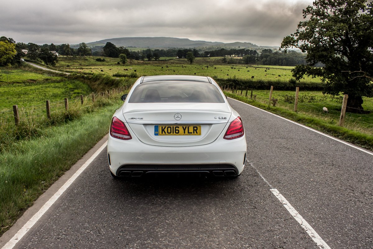 Rush Hour in The AMG c63s Sedan 12