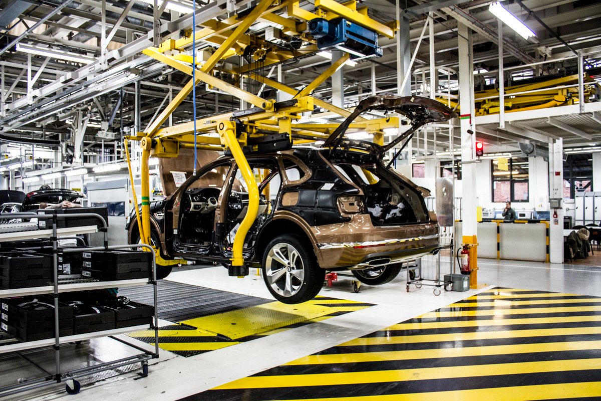 Grand Tour Of The Bentley Factory, Crewe 1