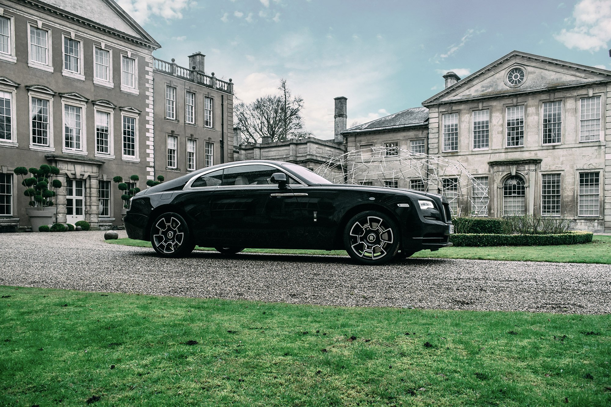 Driving The Black Badge Rolls Royce Wraith 6