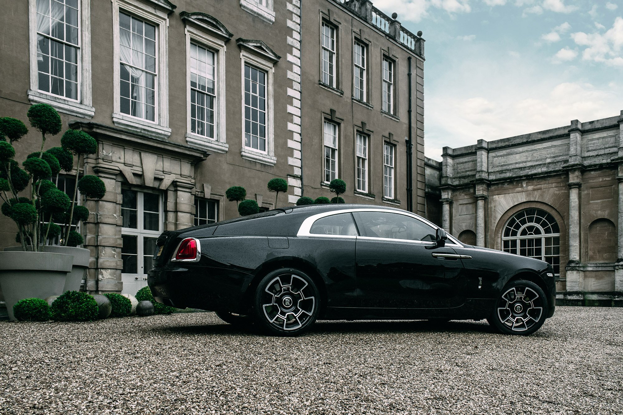 Driving The Black Badge Rolls Royce Wraith 8