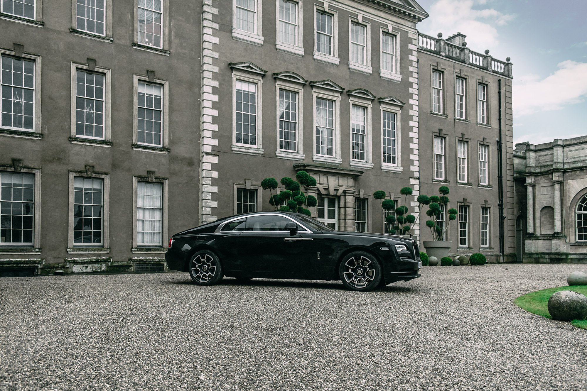 Driving The Black Badge Rolls Royce Wraith 9