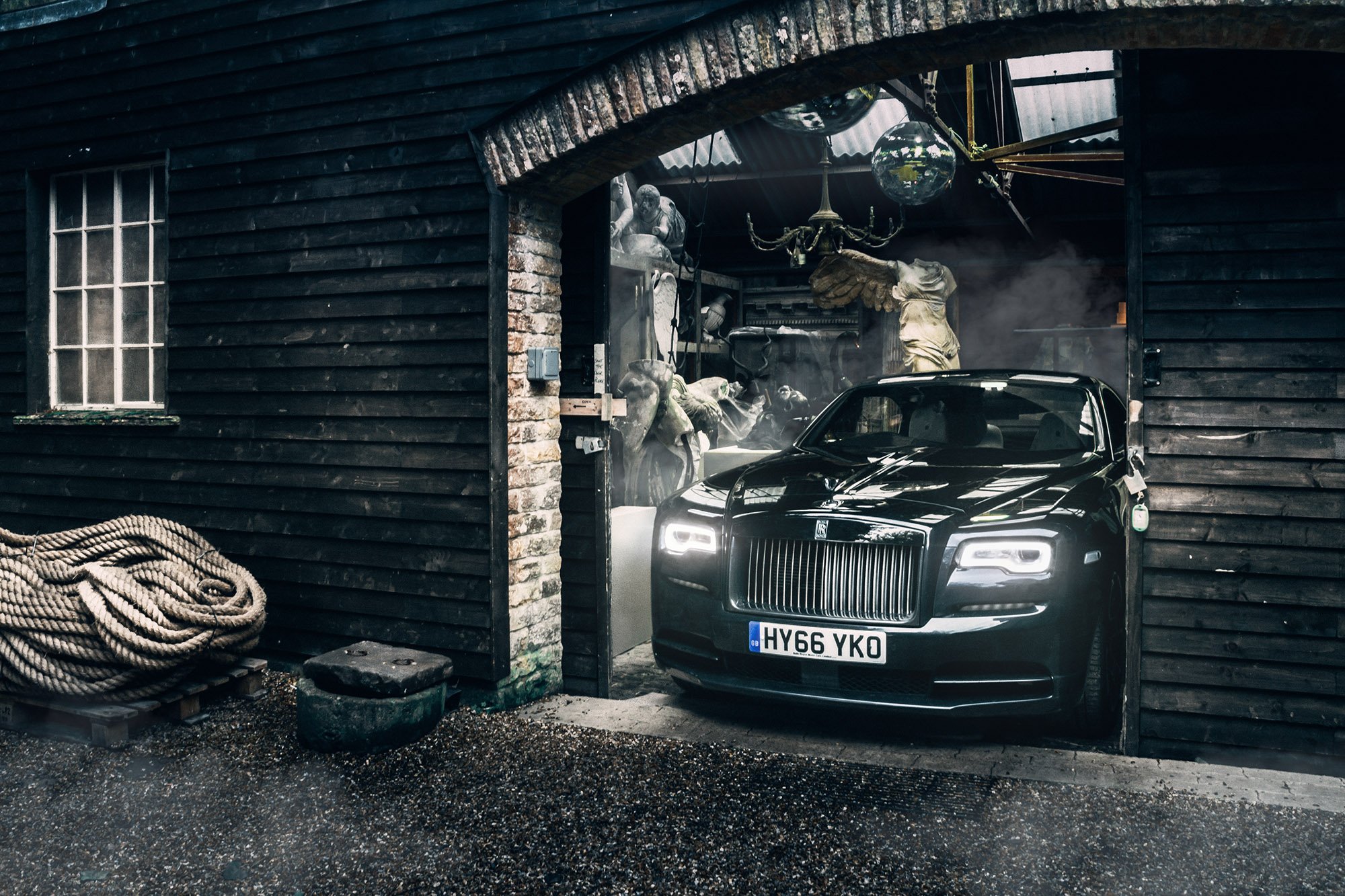 Driving The Black Badge Rolls Royce Wraith 1