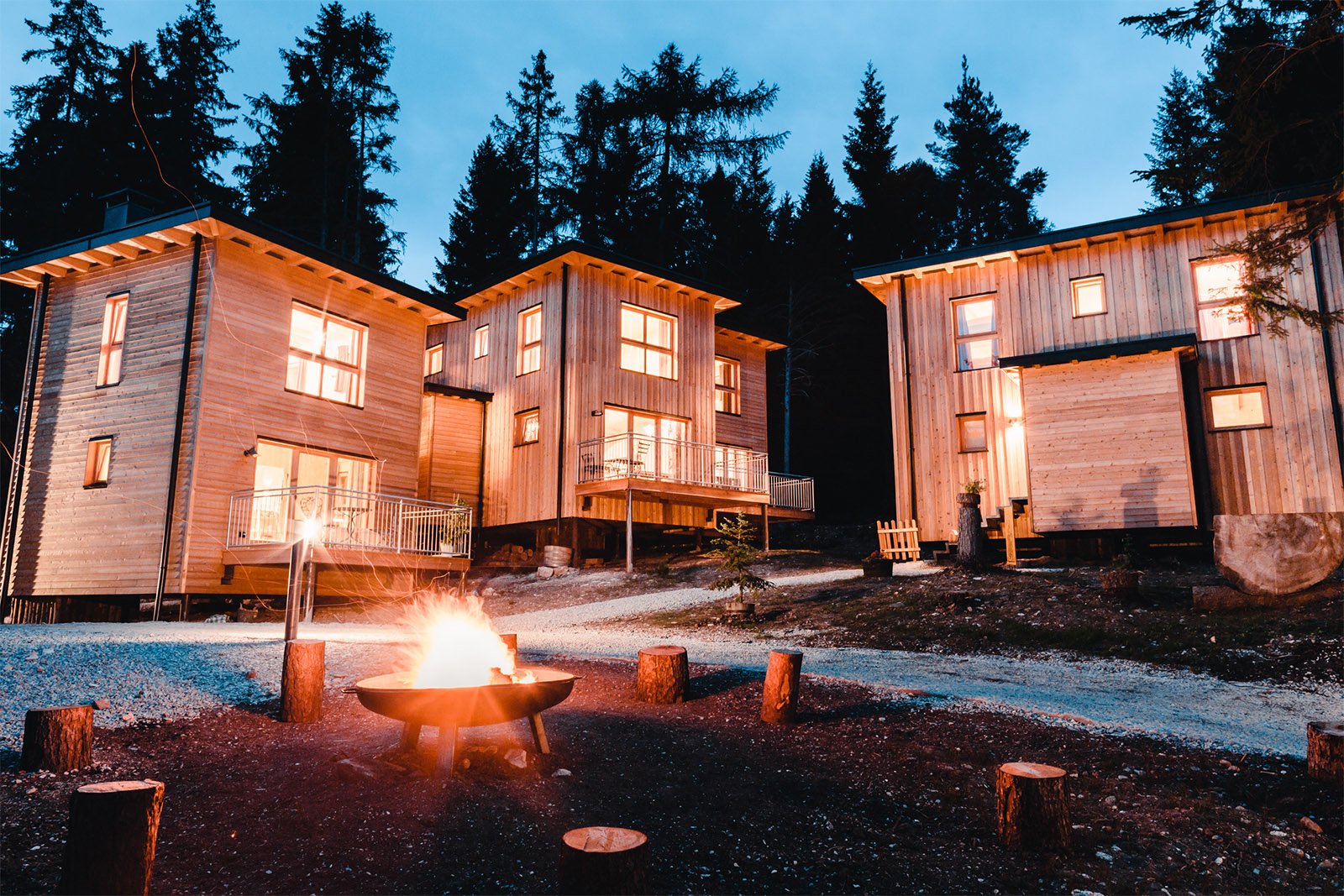 Südtirol – Urlaub in der Natur im Forest Chalet Resort Felizitas 1