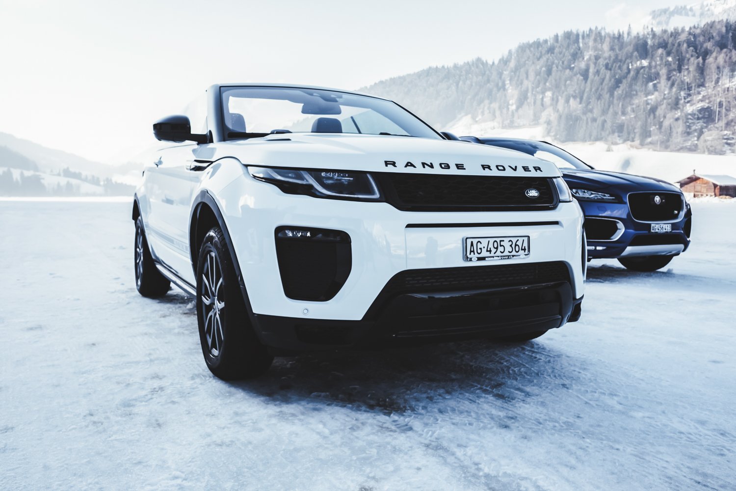 Die Jaguar Land Rover Ice Driving Experience in Gstaad 24