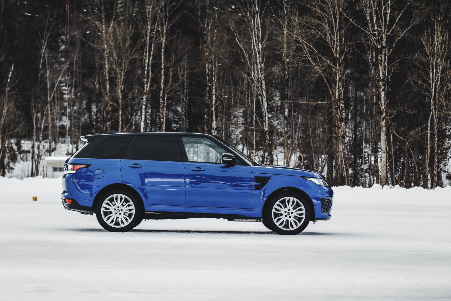 Die Jaguar Land Rover Ice Driving Experience in Gstaad 14