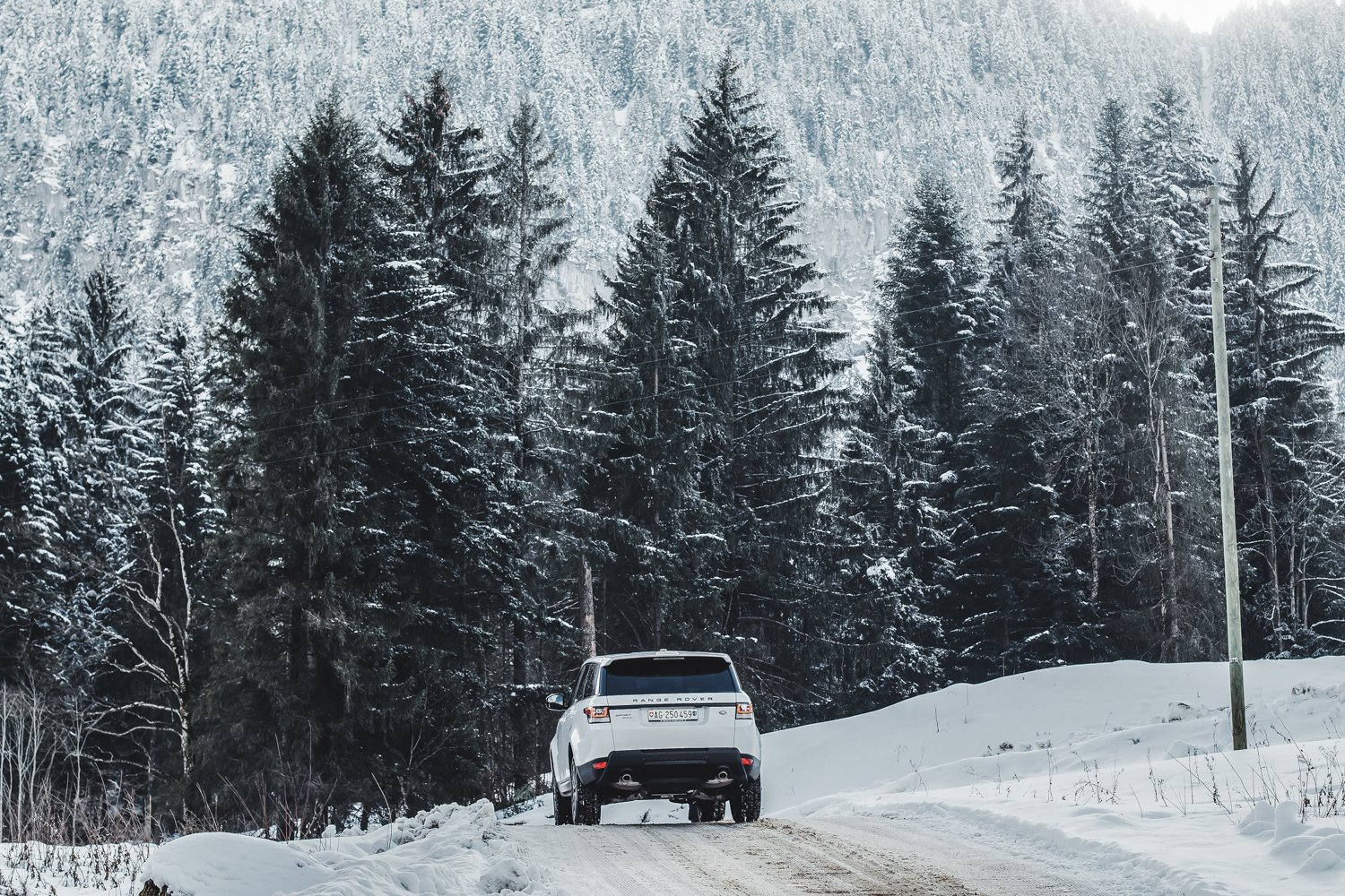 Die Jaguar Land Rover Ice Driving Experience in Gstaad 9