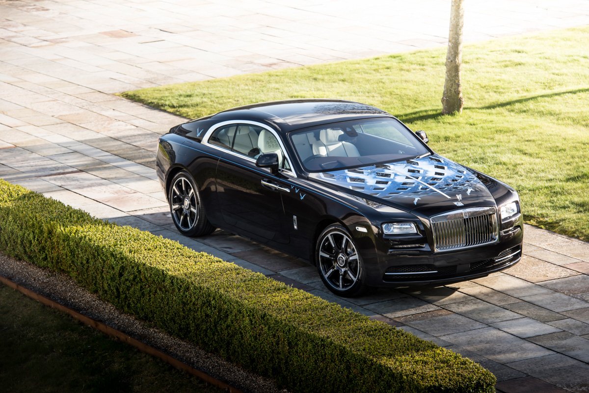 Rolls-Royce X British Music Legends for Bespoke Wraith Series 13