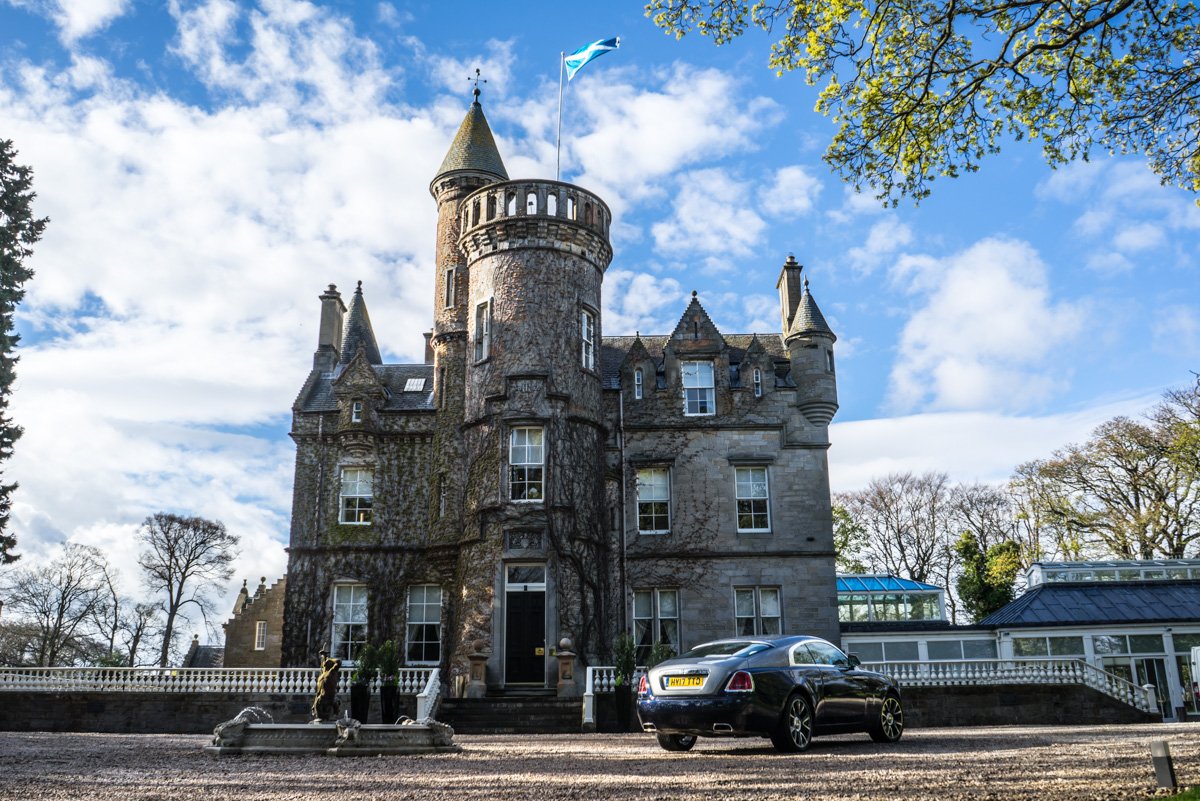 Staying at Carlowrie Castle, Edinburgh 2