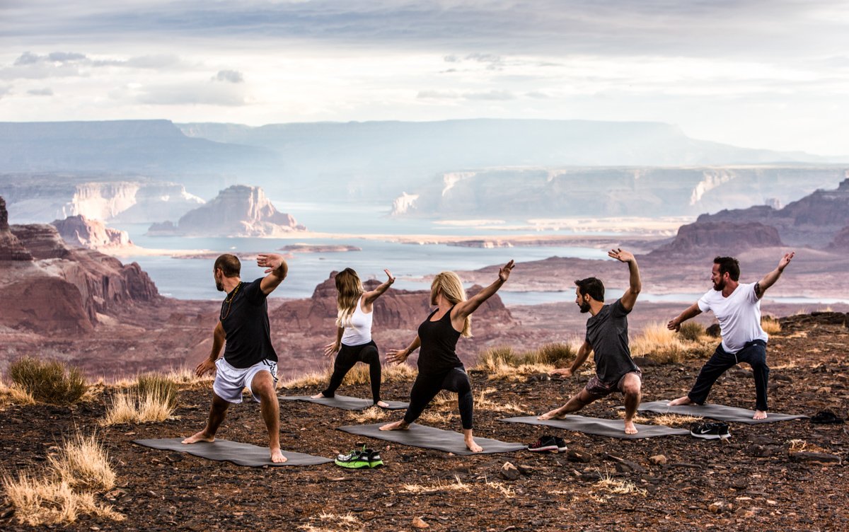Yoga at 1000ft With Amangiri in Utah 4