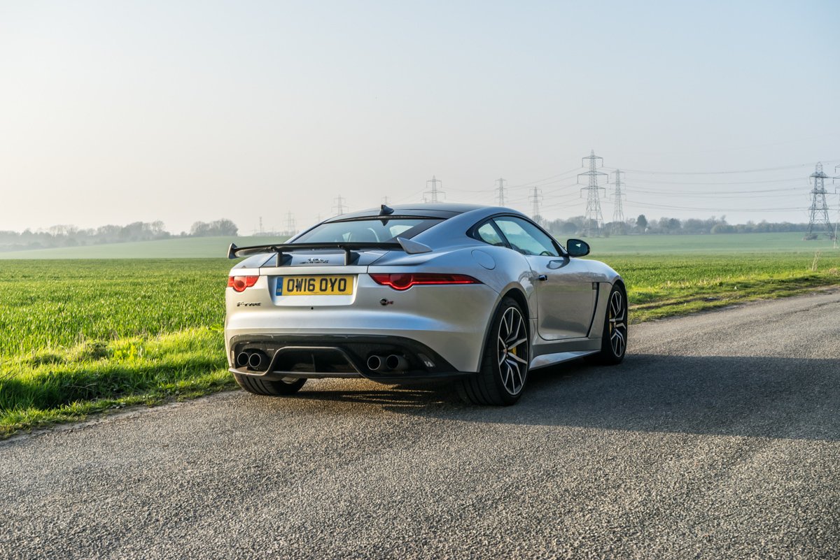 Waking Up The Neighbours With The F-Type SVR Coupe 8