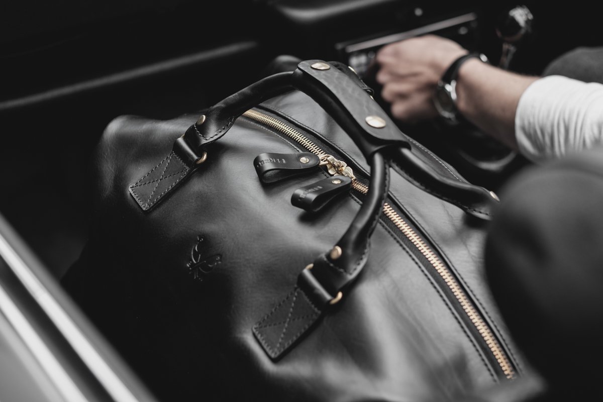 The Leather Weekender by Bennett Winch 1
