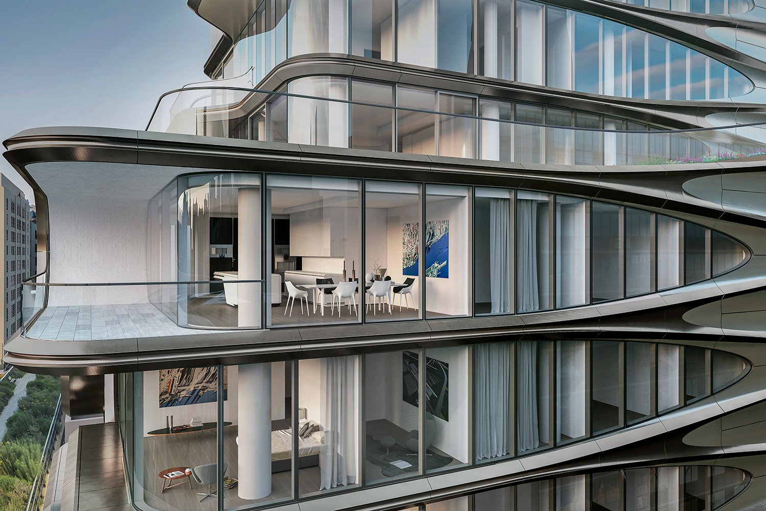Ein Blick in Zaha Hadids 520 West 28th Street Projekt 2