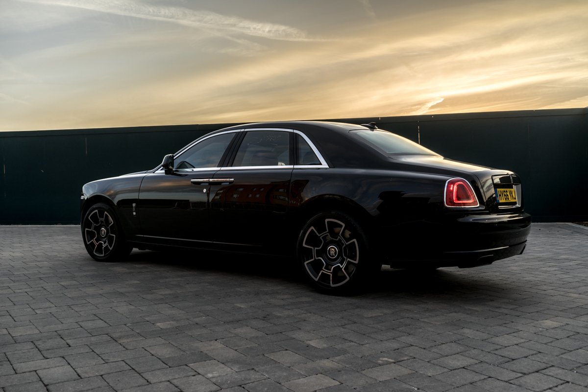 Disappearing Act in the Rolls-Royce Black Badge Ghost 14