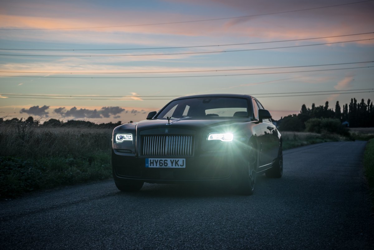 Disappearing Act in the Rolls-Royce Black Badge Ghost 8