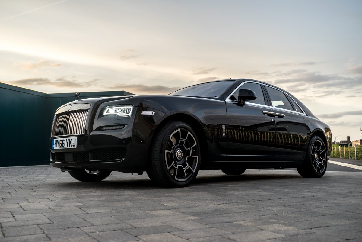 Disappearing Act in the Rolls-Royce Black Badge Ghost 1