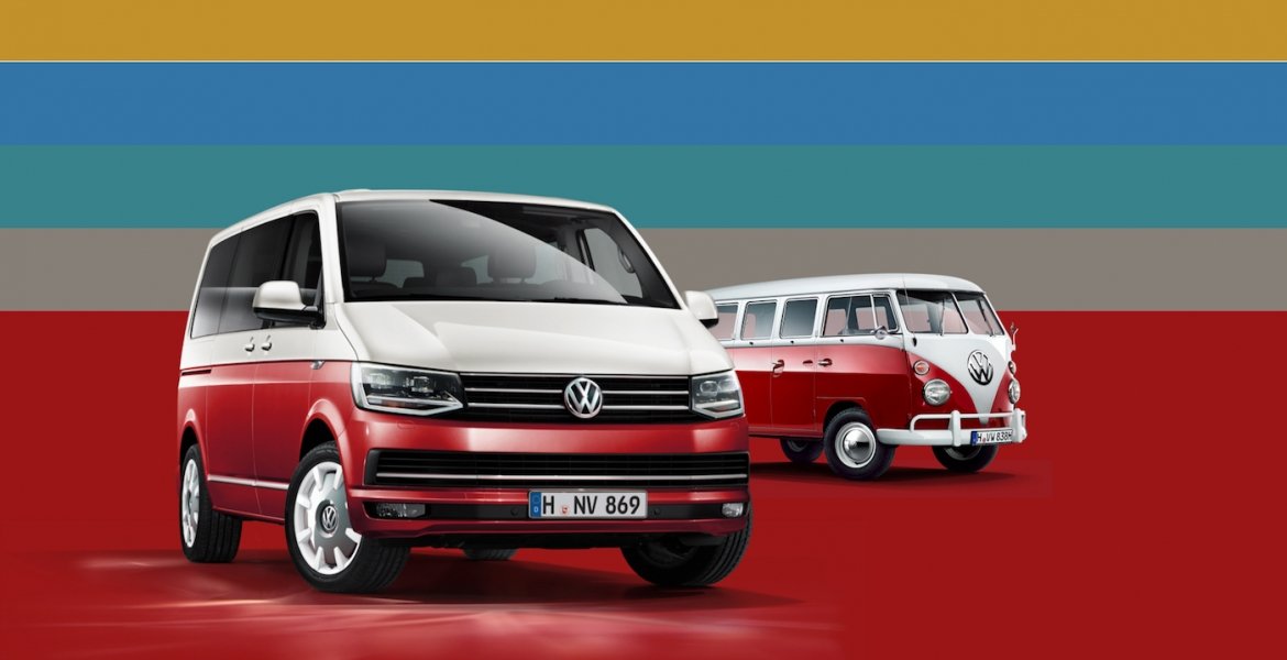 70 Jahre VW Bulli: Ein fröhlicher Gruß an den Uropa!