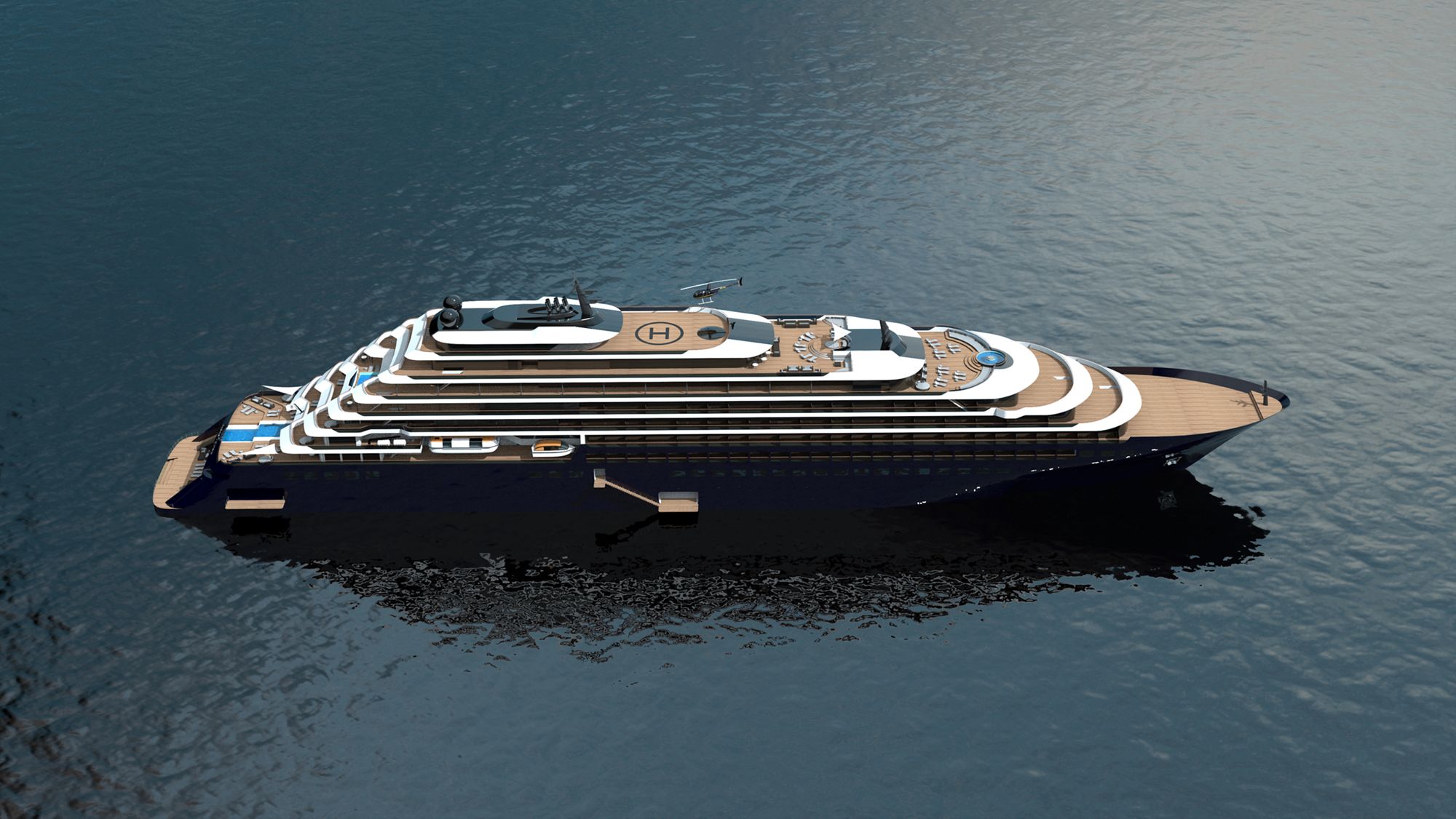 Ab 2019 auf den Weltmeeren der Welt unterwegs: Die Ritz-Carlton Yacht 2