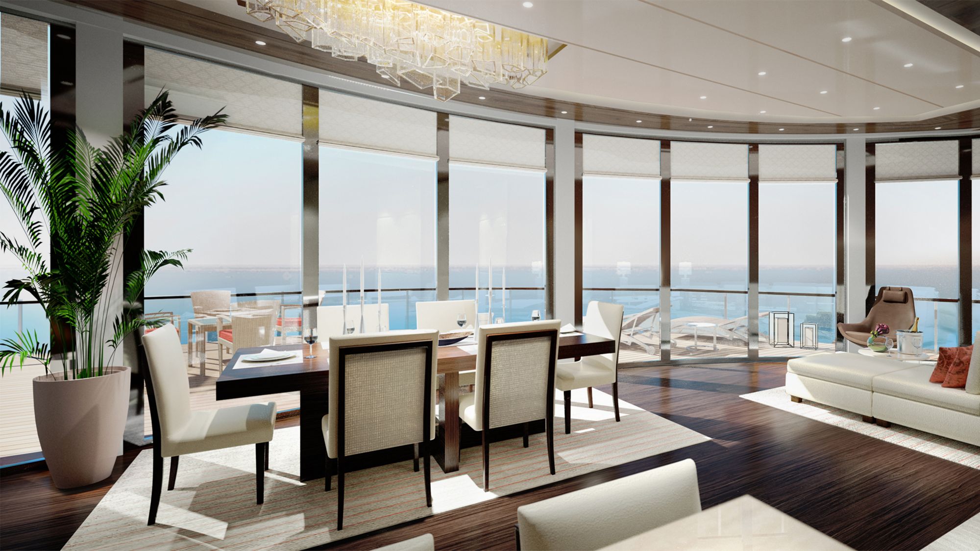 Ab 2019 auf den Weltmeeren der Welt unterwegs: Die Ritz-Carlton Yacht 5