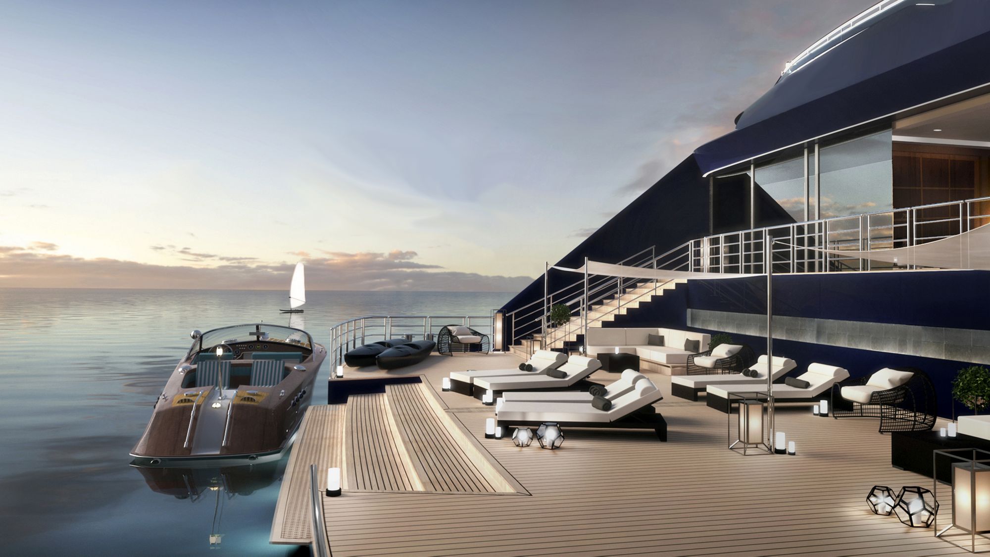 Ab 2019 auf den Weltmeeren der Welt unterwegs: Die Ritz-Carlton Yacht 9