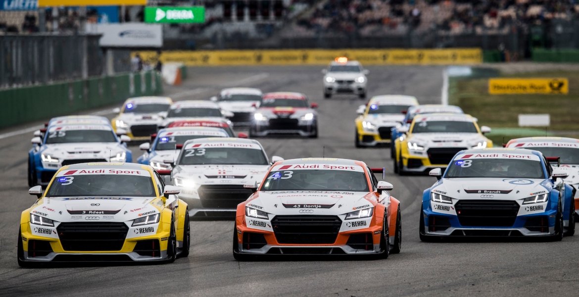 Großes Finale: Der Audi Sport TT Cup mit mr.goodlife als Gastfahrer