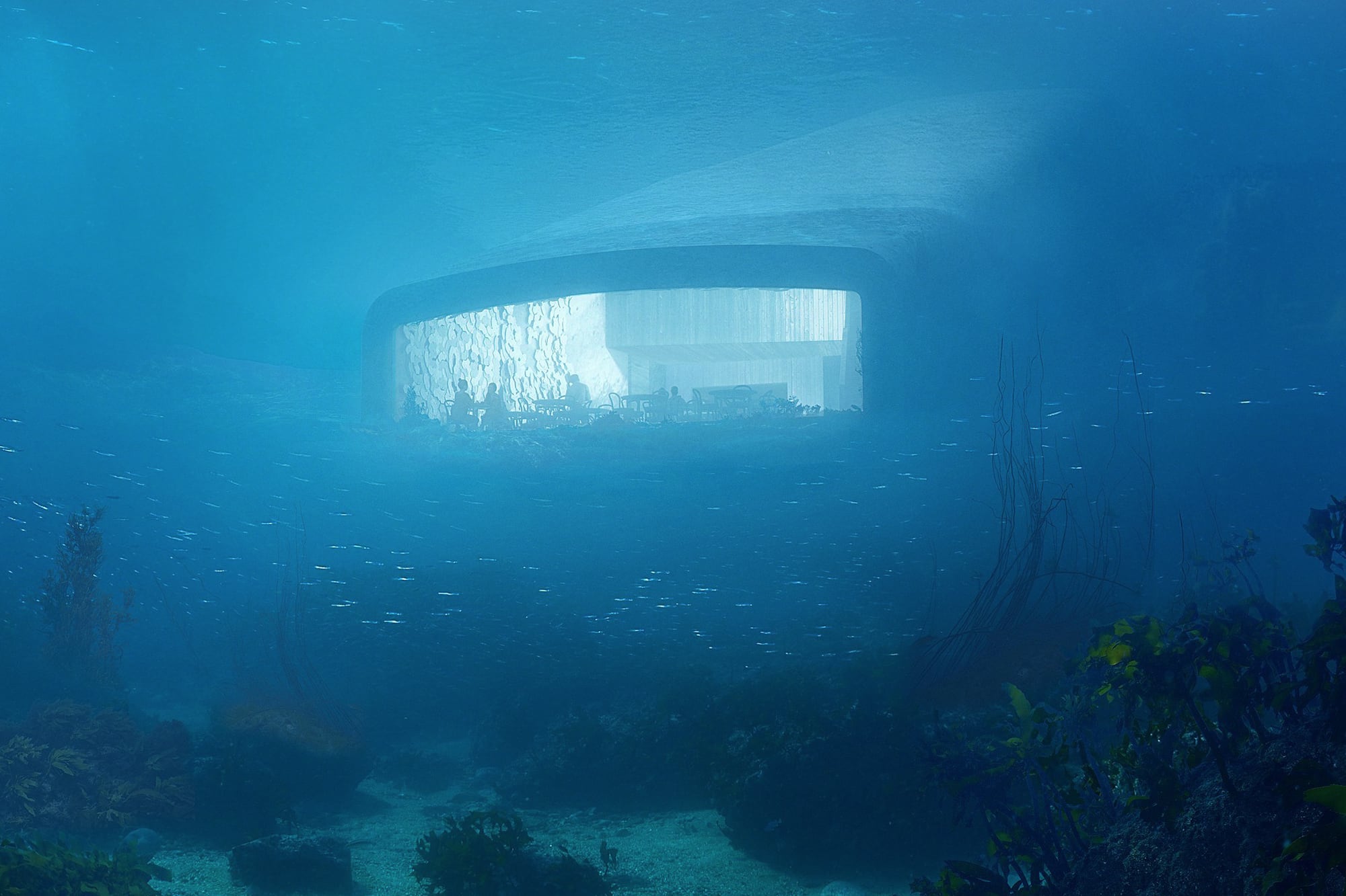 Das erste Unterwasser-Restaurant Europas: Under by Snøhetta 2