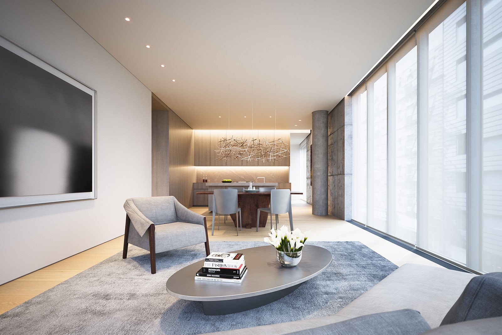 Das Tadao Penthouse in New York von Tadao Ando 6