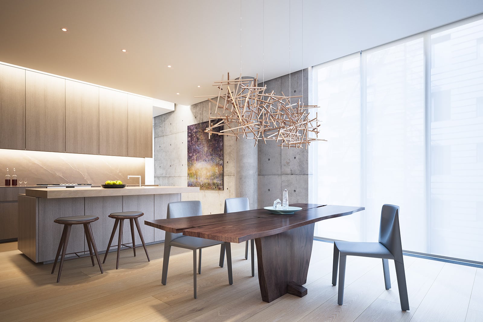 Das Tadao Penthouse in New York von Tadao Ando 7