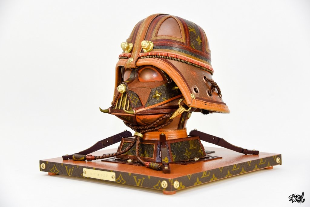 Star Wars Skulpturen aus alten Louis Vuitton Taschen 2