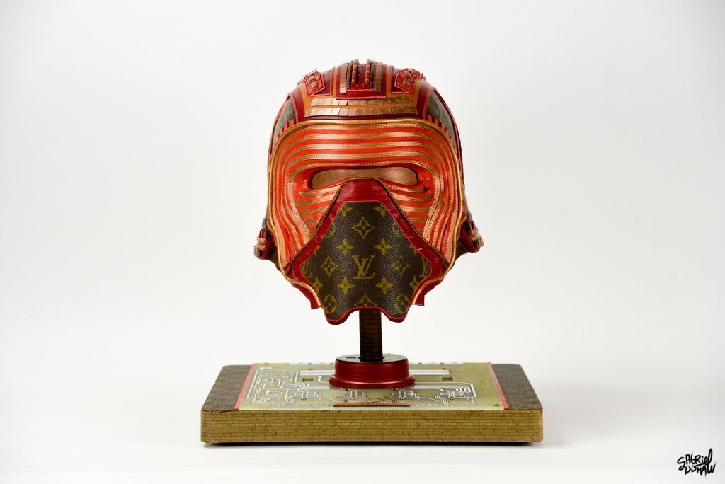 Star Wars Skulpturen aus alten Louis Vuitton Taschen 3