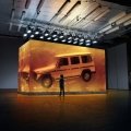 Installation der Superlative zur Weltpremiere der neuen G-Klasse