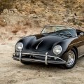 Steve McQueens Porsche 356 Speedster von 1956 wird in Los Angeles ausgestellt