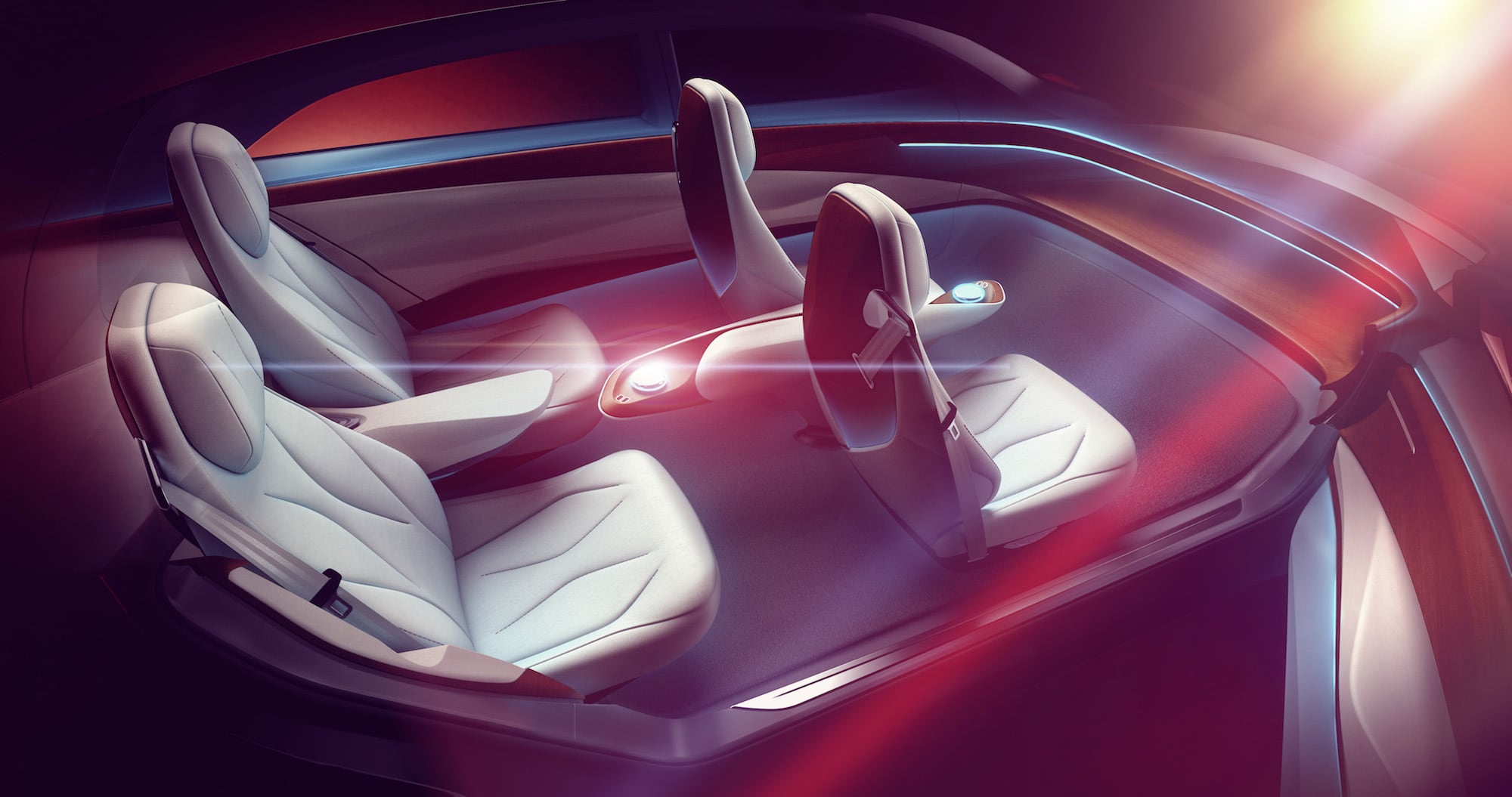 Volkswagen zeigt Elektro-Oberklassenlimousine I.D. Vizzion als Elektrostudie 7