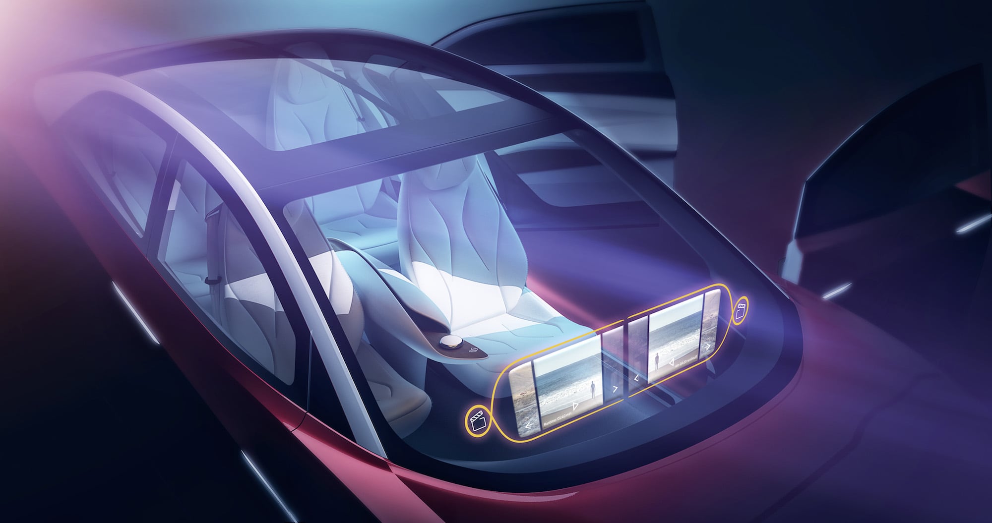 Volkswagen zeigt Elektro-Oberklassenlimousine I.D. Vizzion als Elektrostudie 11