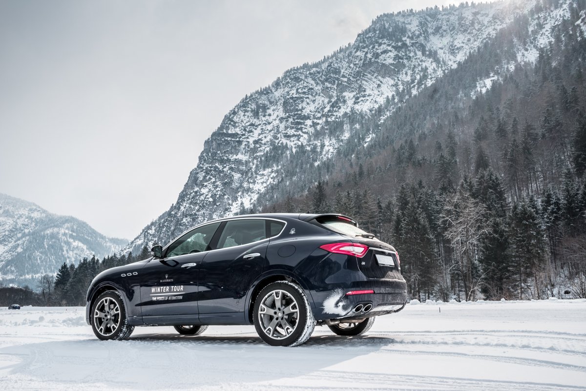 Ice Driving with Maserati In The Austrian Alps 13