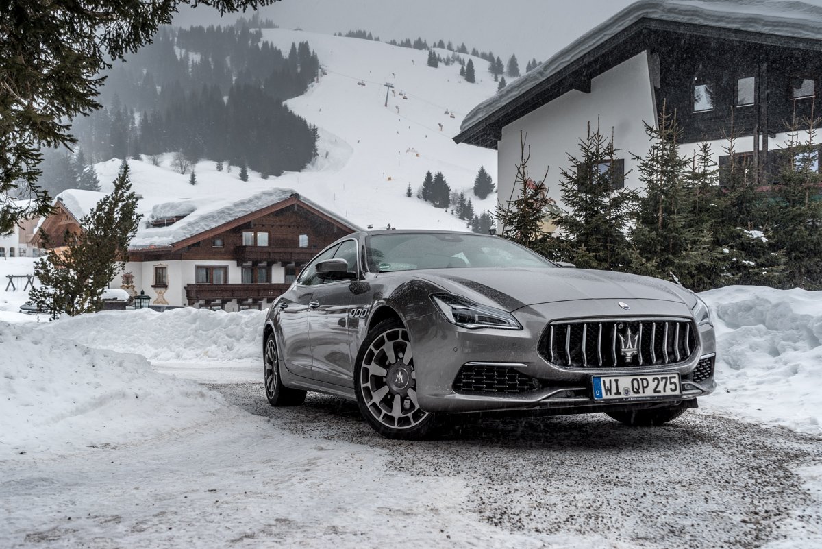 Ice Driving with Maserati In The Austrian Alps 6