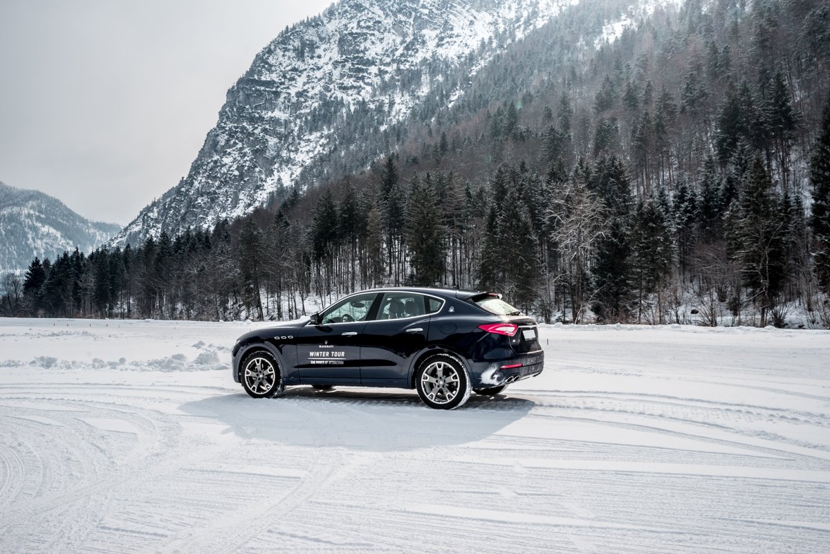 Ice Driving with Maserati In The Austrian Alps 1