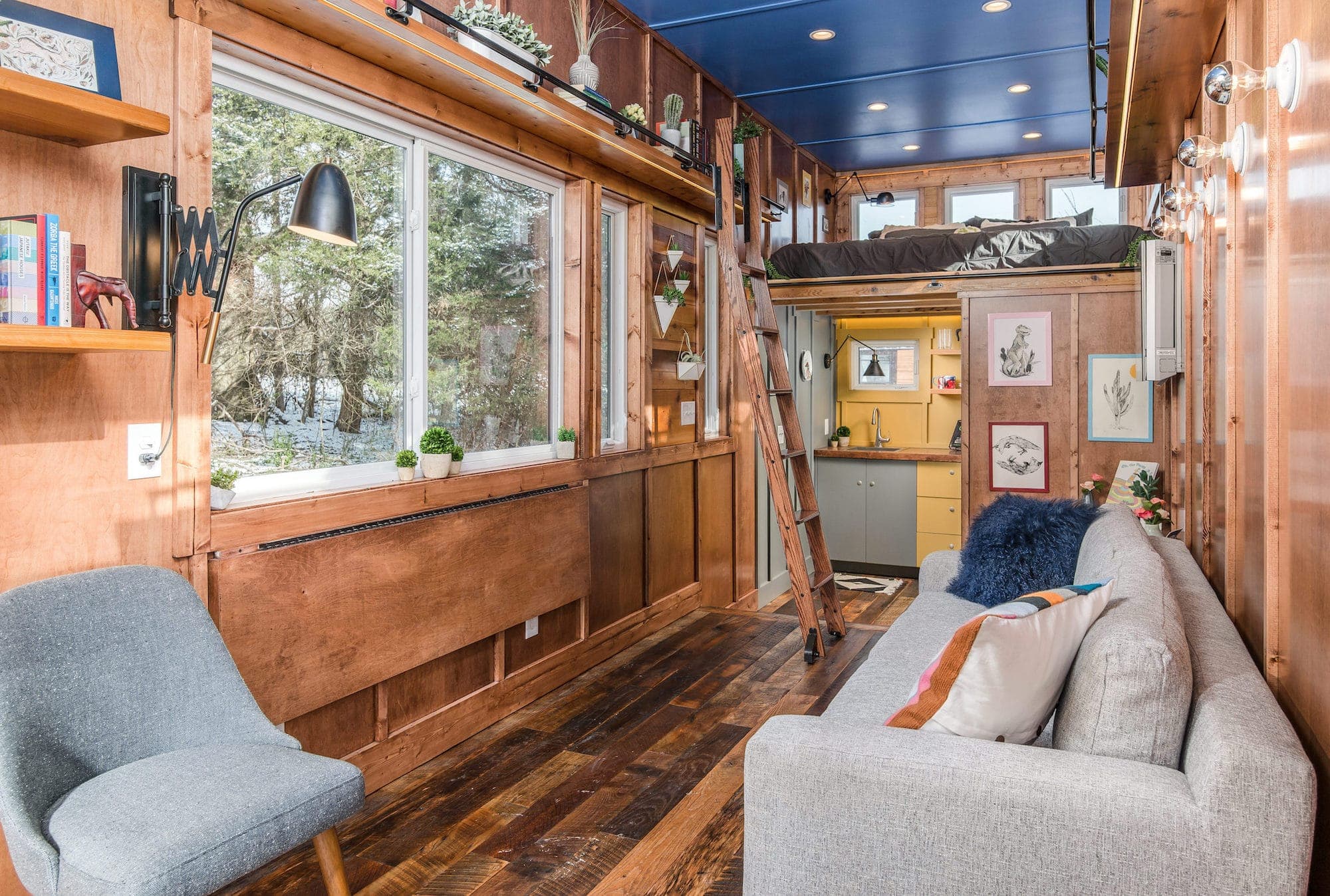 Ein sonderbares Refugium inmitten der Natur: The Cornelia Tiny House 5