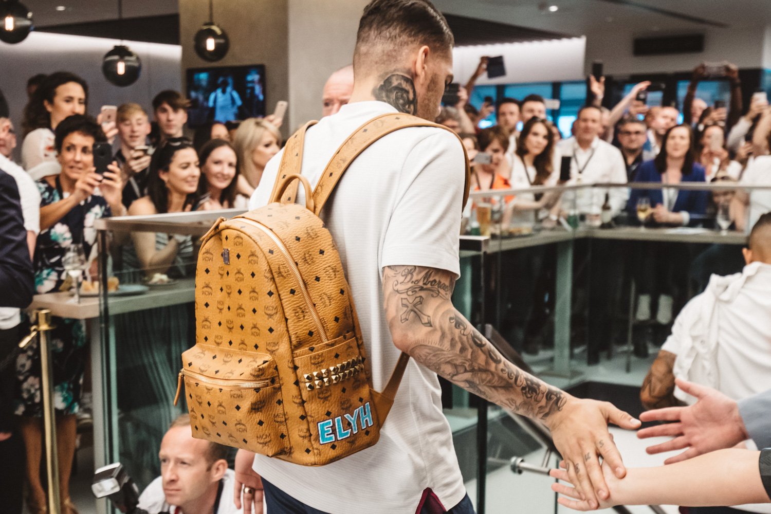 Hitting the game with MCM X Flannels 15