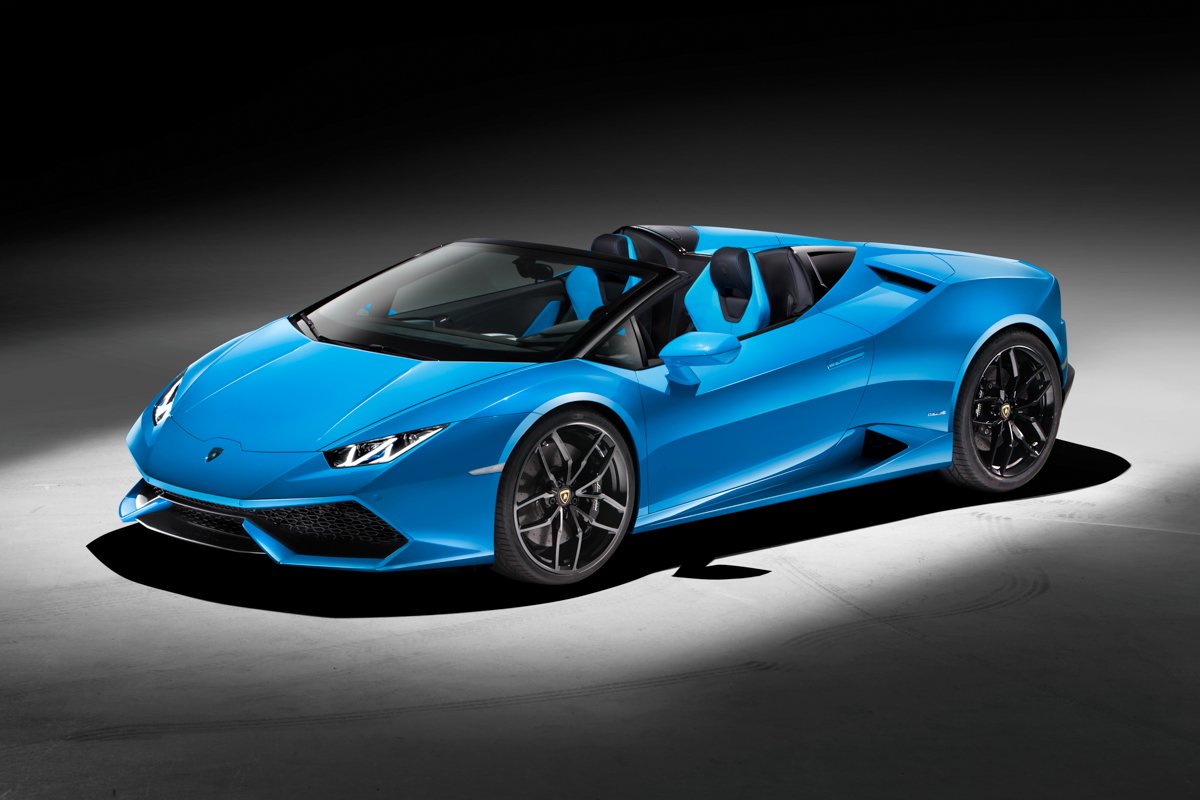 London In The Lamborghini Huracán Spyder 7