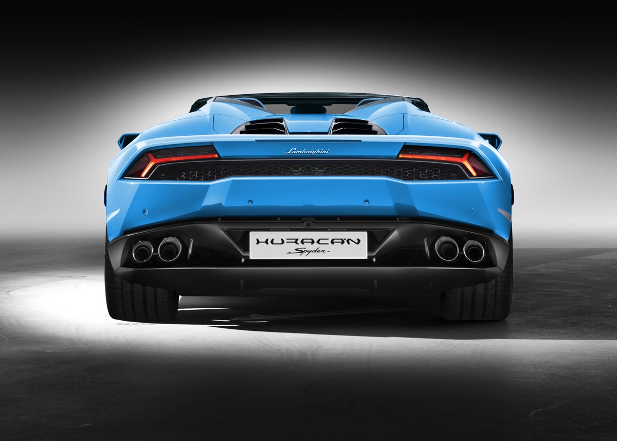 London In The Lamborghini Huracán Spyder 5
