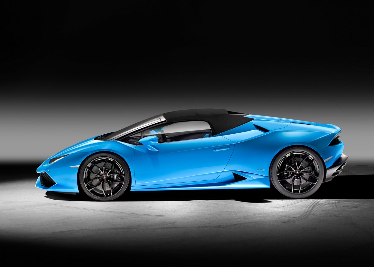 London In The Lamborghini Huracán Spyder 4