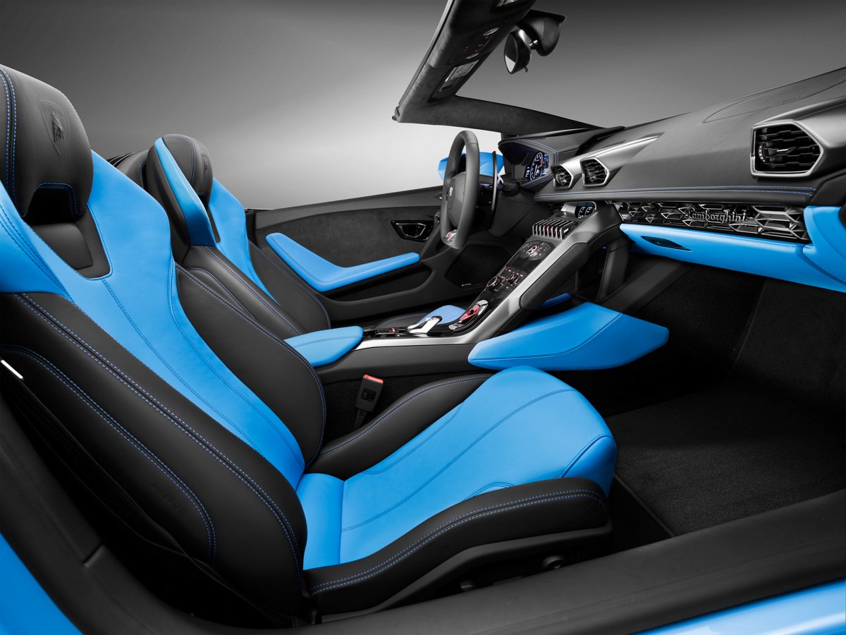 London In The Lamborghini Huracán Spyder 6