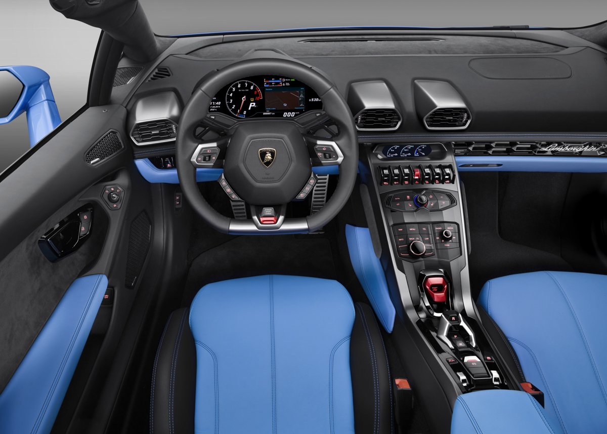 London In The Lamborghini Huracán Spyder 2