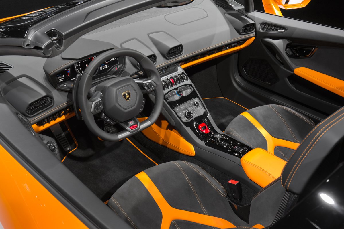 London In The Lamborghini Huracán Spyder 9