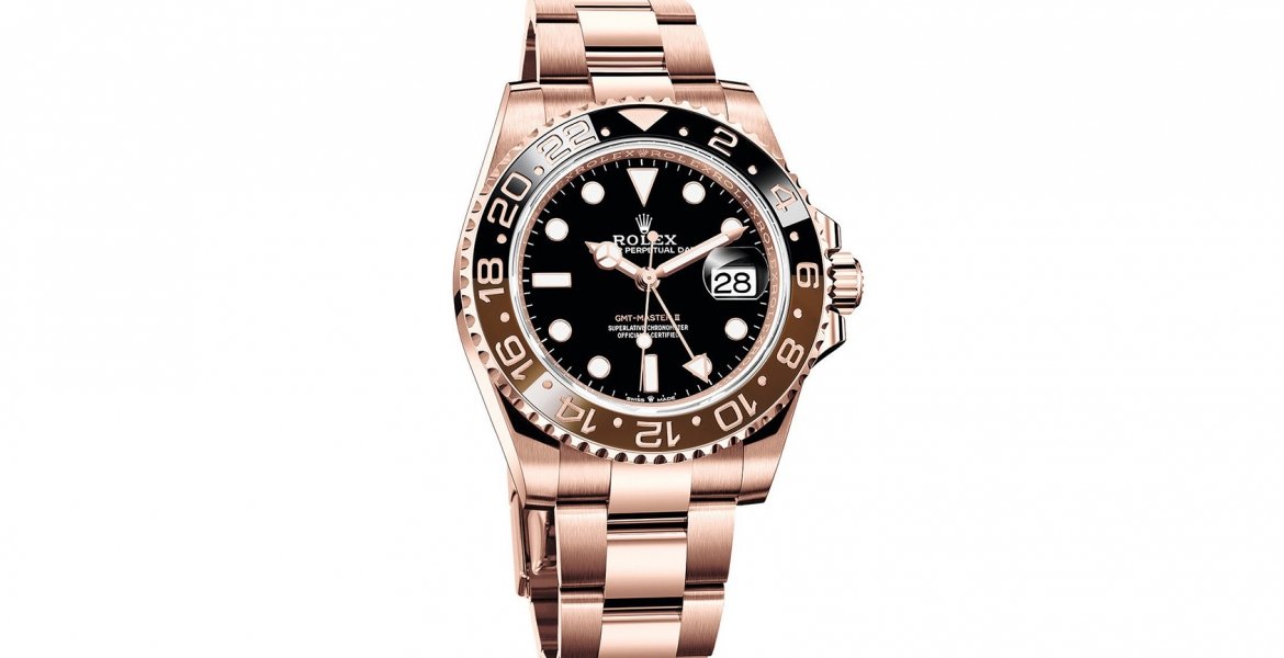 Rolex präsentiert die GMT Master II in Roségold