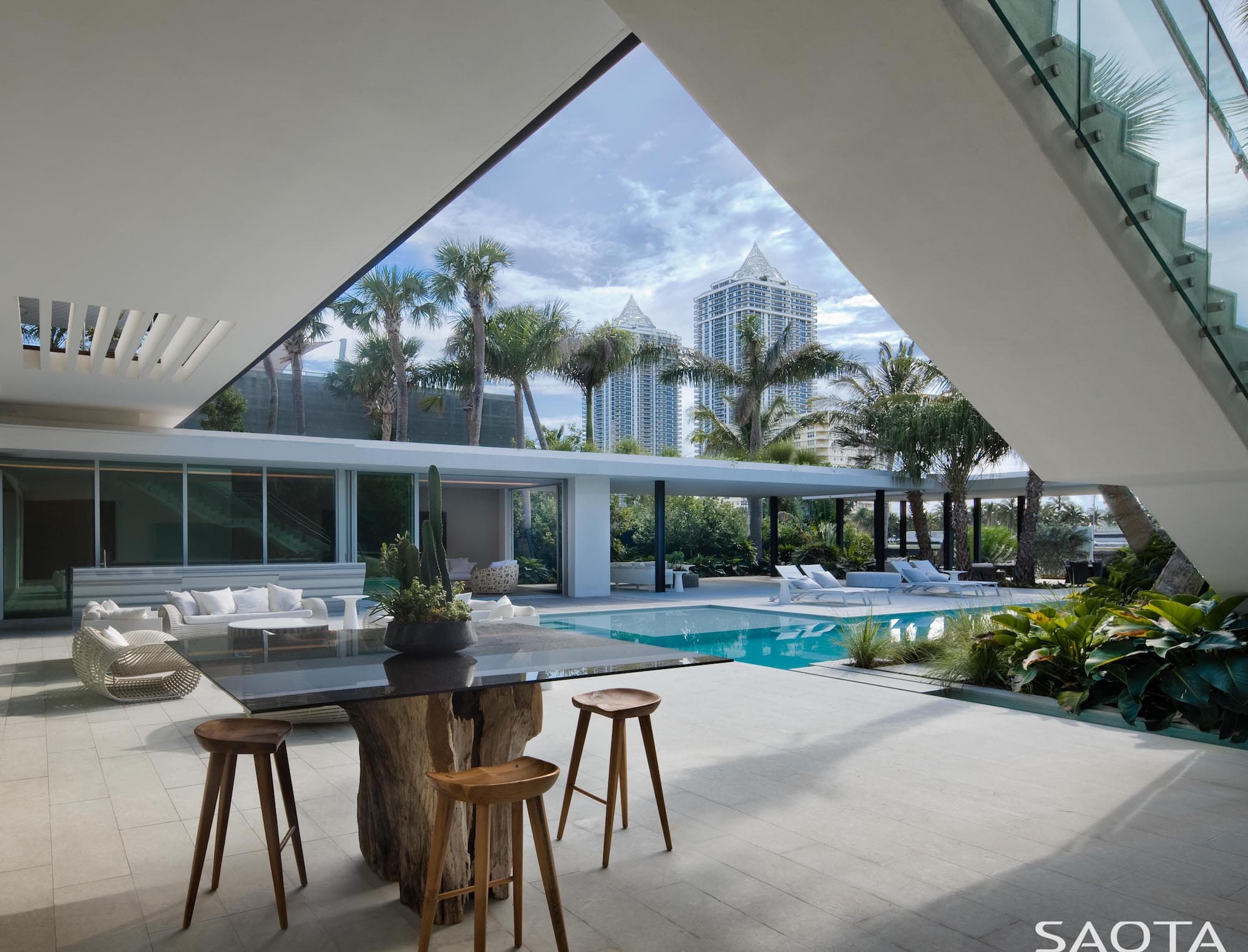 Das Pine Tree Anwesen in Miami von SAOTA 3