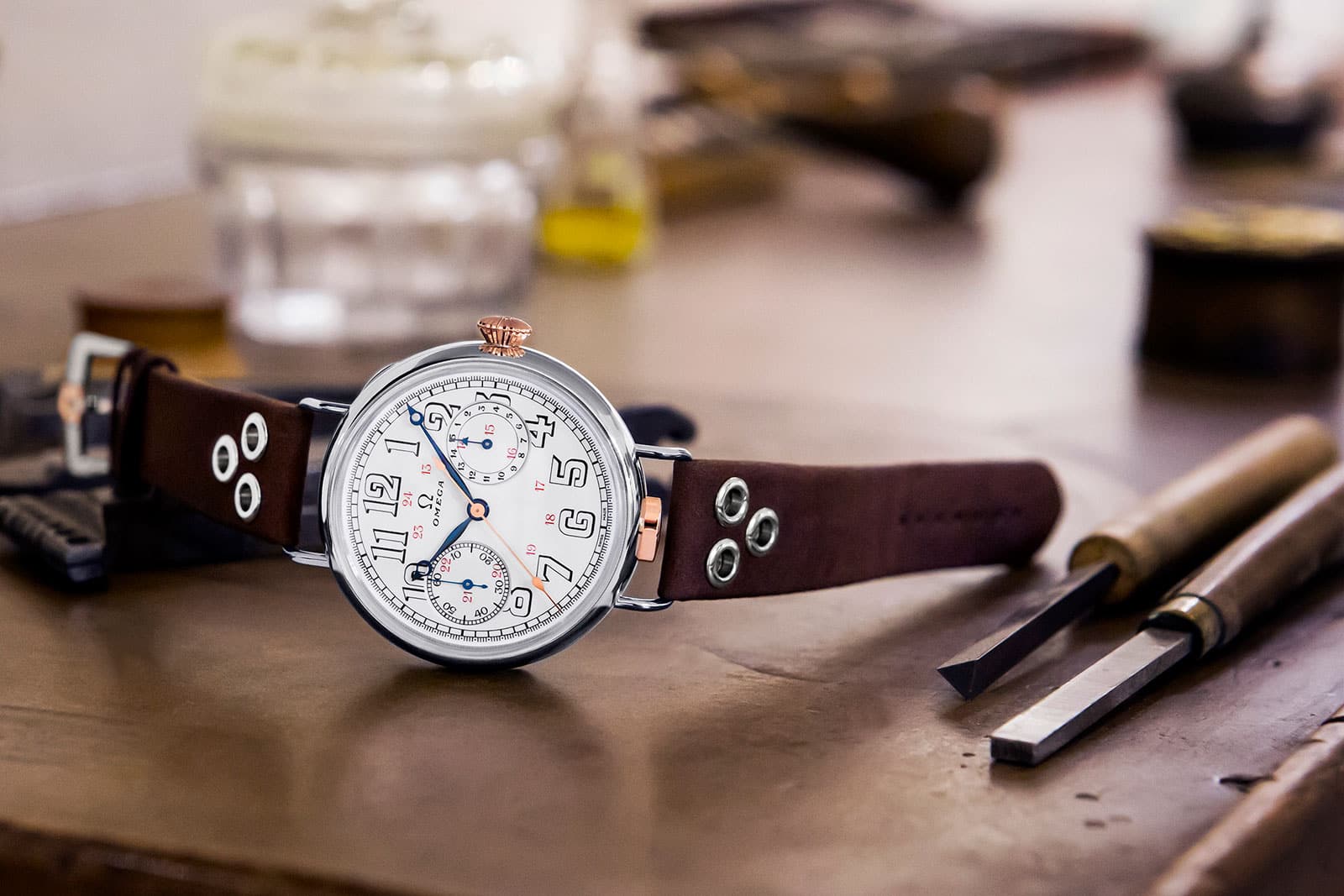 First OMEGA Wrist Chronograph Limited Edition 01