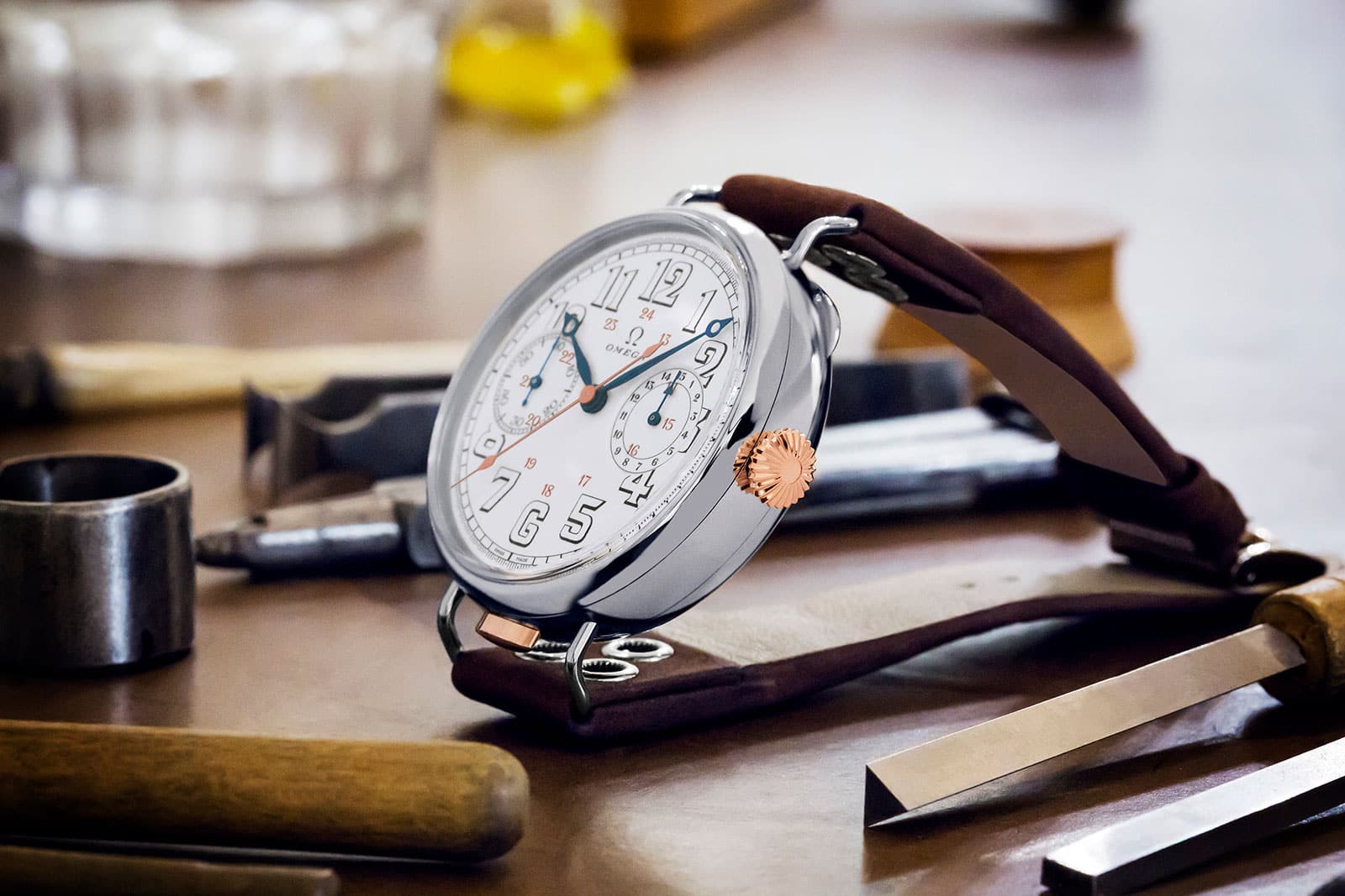 First OMEGA Wrist Chronograph Limited Edition featured