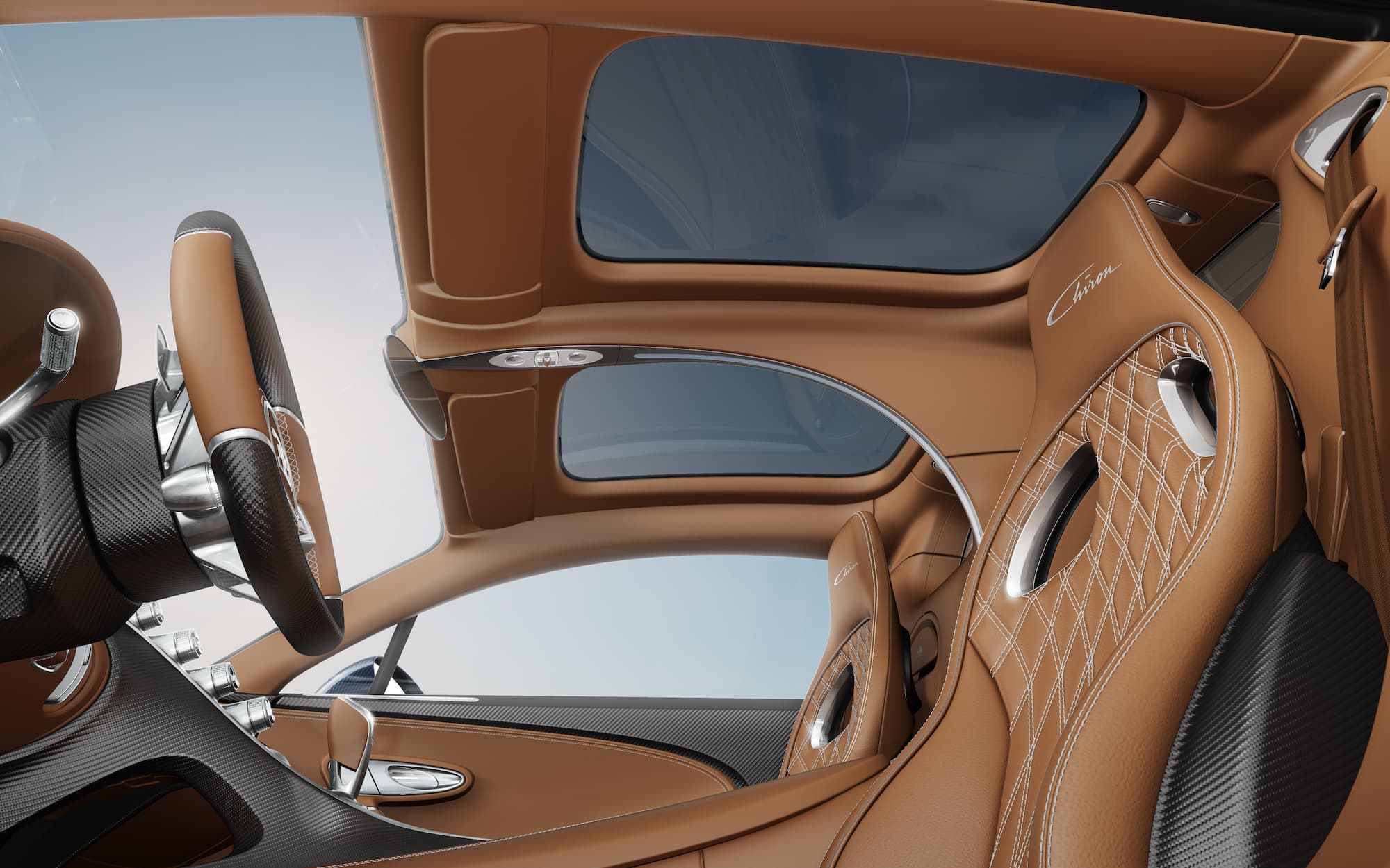 Bugatti Chiron Sky View 01