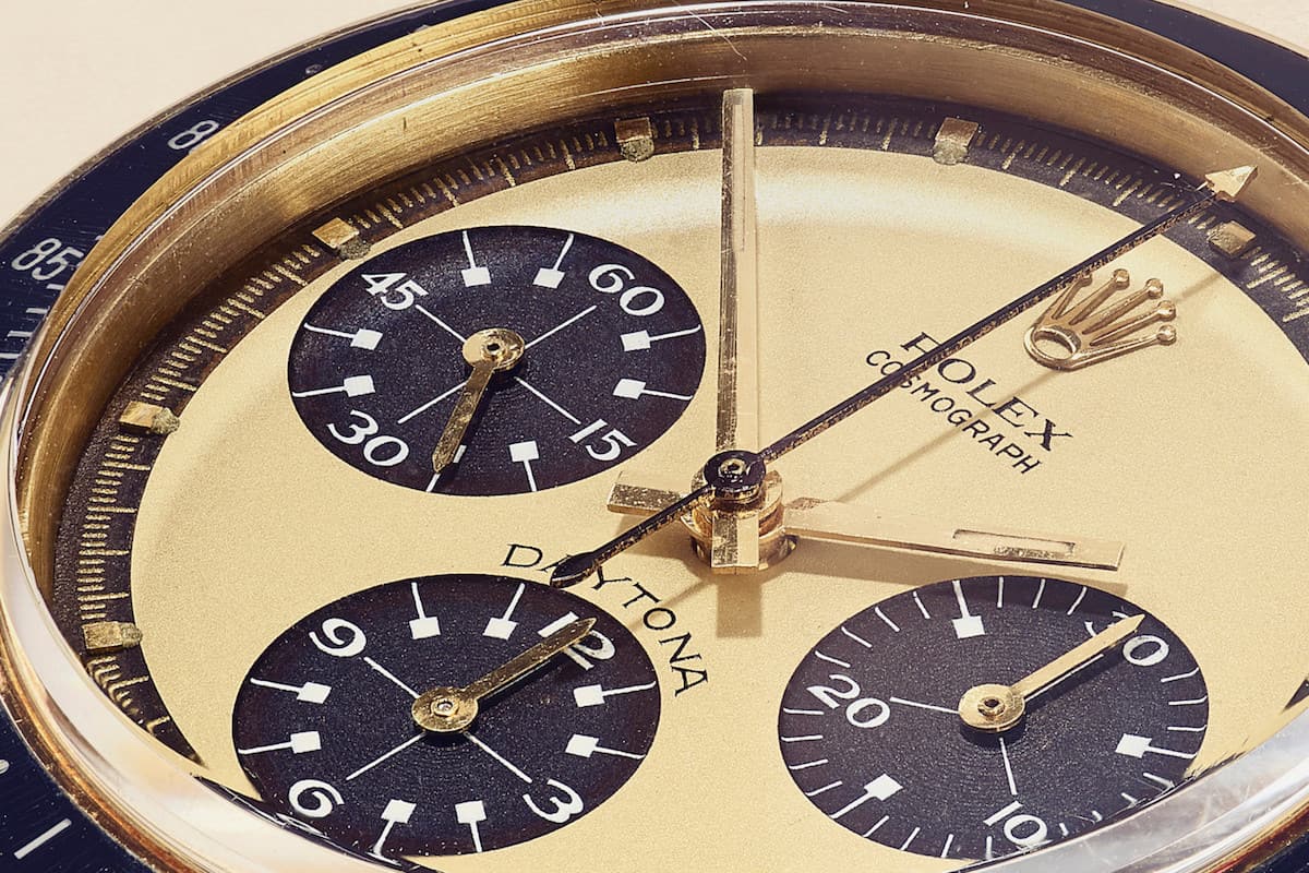 Paul Newman 18K Yellow Gold Rolex Daytona 02
